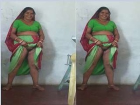 Exclusive video of a desi hillbilly bhabhi exposing her vagina