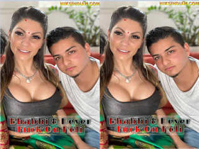 Experience the thrill of a MILF and devar getting it on during Holi