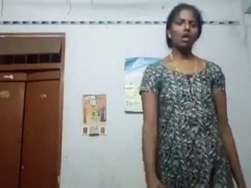 Kamapisachi's sexy video of a Tamil auntie getting naked