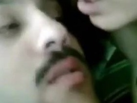 Intriguing video of an Indian girlfriend and her husband's wife's husband