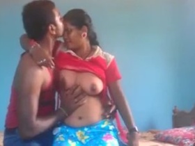 Tamil village girl gets naughty with her uncle on camera