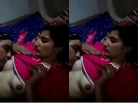 Pakistani lesbians have a good time together in this amateur porn video
