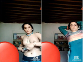 Bhabhi's exclusive video of her naked body parts