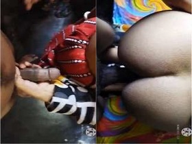 Desi boudi gives her husband a handjob and fucks him hard