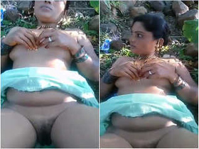 Hot Desi Bhabhi gets fucked hard in the open air by her black lover