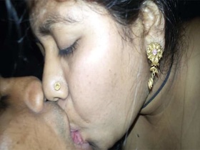 Desi babe gives blowjob and rides my cock in Bangladeshi video