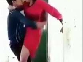 Desi couple engages in quick outdoor sex