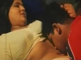 Tamil Aunty's big boobs and hot sex in porn