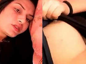 Indian bride takes a breast selfie