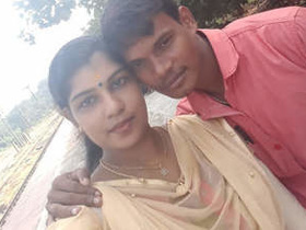 Indian couple records their first part of sex on video
