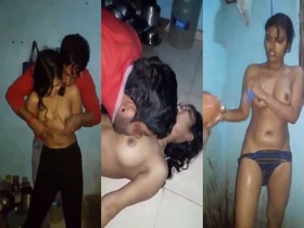 Bangla sex video featuring group bathing and orgy