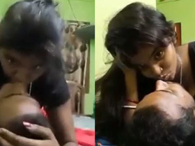 Desi couple's steamy webcam sex session