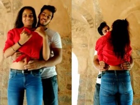 Cute desi girl with a sexy curvy ass