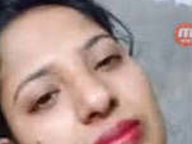 Attractive and aroused Indian wife