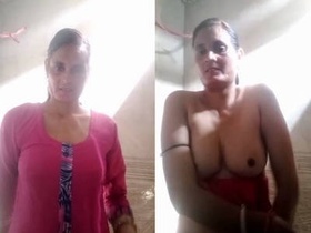 PK's hot aunt strips down and gets naked in the bathtub