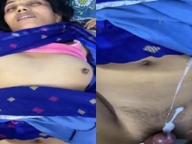 Tamil aunty's BF gets a hot and steamy pussy fuck