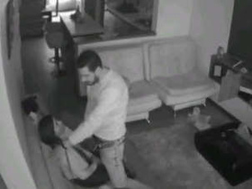 Quick and Passionate: Horny Couple Fucks Before Someone Arrives
