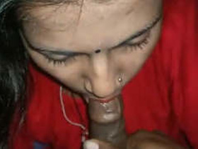 Indian wife gives blowjobs in sexy video