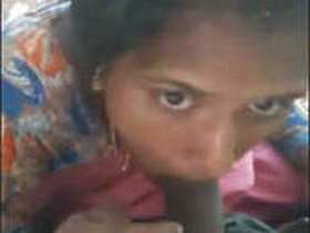 Country girl enjoys outdoor sex with her lover in a village