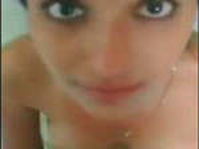 Indian girl gives her first blowjob in homemade video