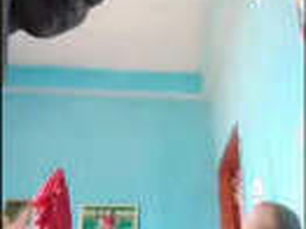 Desi wife gets down on her knees for a blowjob and fucks in part 1