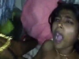 Homemade video of Indian couple having sex and getting creampied