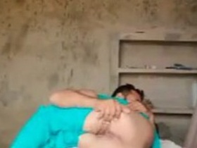 Indian wife and husband enjoy steamy romance in bed