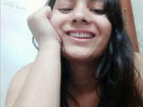 Adorable Indian girl pleasures herself in part one