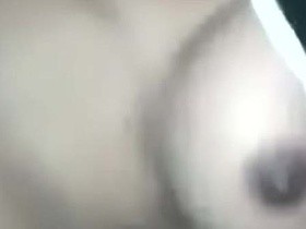 Watch Pinky's nude desi boobs and big desi butt in action