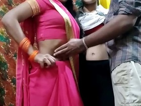 Desi BF and Bhabhi have steamy group sex