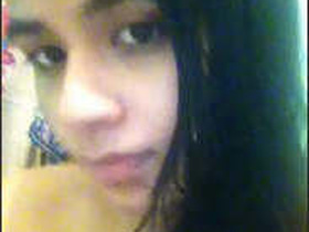 Watch a stunning girl with big tits and a juicy pussy in a live show for her lover