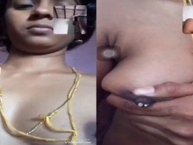 Tamil housewife's nude video with big boobs and wet pussy