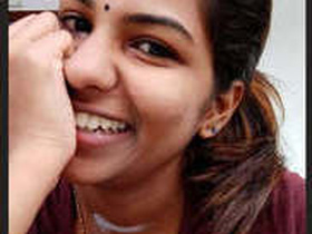 Busty babe flaunts her boobs and pussy in a steamy video