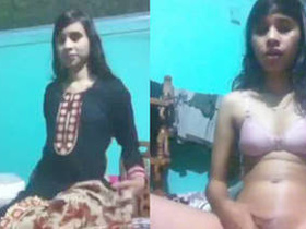 Indian girl flaunts her body in the nude