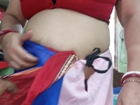 Indian bhabhi flaunts her breasts while having sex with her stepbrother