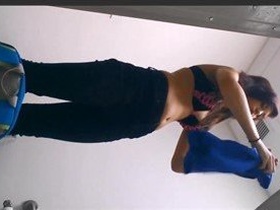 Sexy Indian babe transforms into a seductive goddess