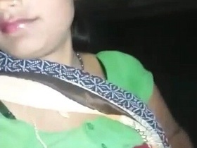 Bhabhi from the countryside films herself for her lover, revealing her breasts and genitalia