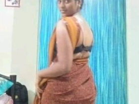 Indian Tamil wife gets naughty in bed