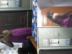 Tamil wife strips and changes into sexy lingerie