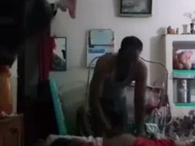 Indian couple's steamy nighttime sexcapade