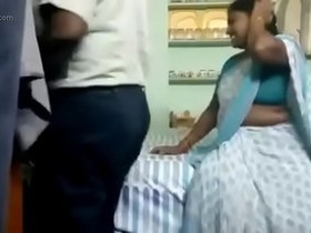 Indian porn video featuring Tamil aunty and daddy having sex