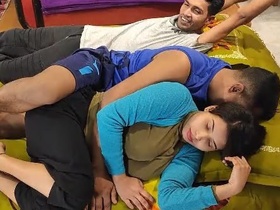 Indian couple engages in threesome with another person