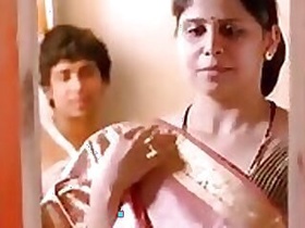 Indian couple enjoys a steamy session with a horny milf
