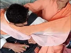Indian couple indulges in romantic outdoor encounter