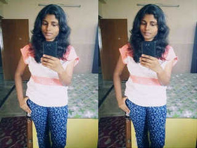 Amateur Indian girl gets naked and fucked by her lover
