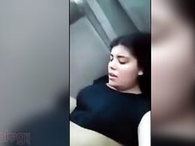 Outdoor Indian sex scandal with Mahi in car