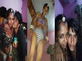 Desi Bhabhi's hairy pussy and village MMS video