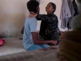Rural Indian couple gets naughty in bed