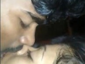 Indian wife gives a titjob to her husband