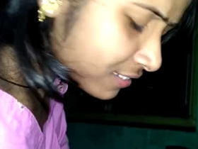 Indian bhabi gives blowjob to X boyfriend's dick